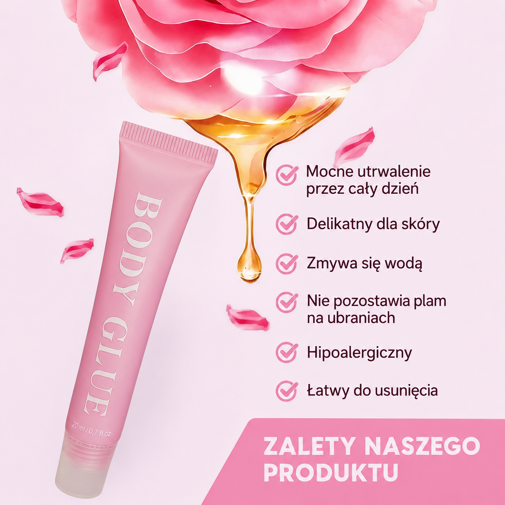 SkinTape™ – Niewidzialny klej do ciała